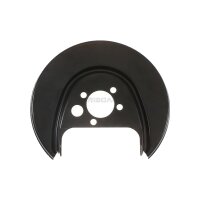 Spray Plate Brake Disc rear axle left steel TRISCAN for...