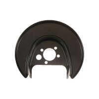 Spray Plate Brake Disc rear axle right steel TRISCAN for...