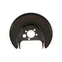 Spray Plate Brake Disc rear axle right steel TRISCAN for...