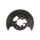 Spray Plate Brake Disc rear axle left steel TRISCAN for e.g. MB SPRINTER