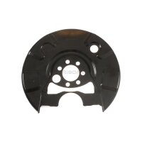Spray Plate Brake Disc rear axle left steel TRISCAN for...