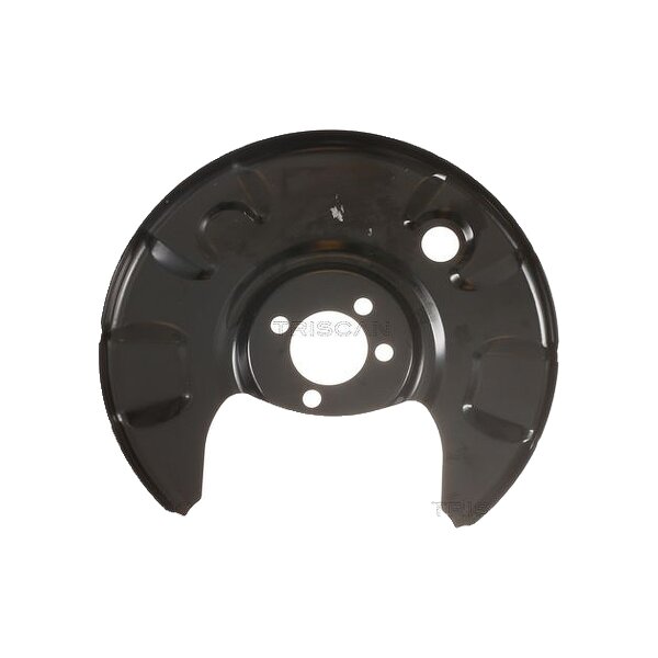 Spray Plate Brake Disc rear axle left steel TRISCAN for e.g. VW GOLF