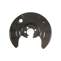 Spray Plate Brake Disc rear axle left steel TRISCAN for...