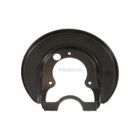 Spray Plate Brake Disc rear axle left steel TRISCAN for...