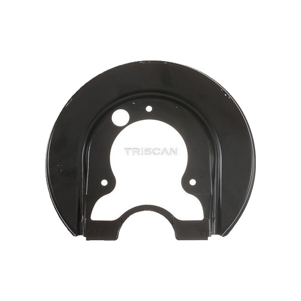 Spray Plate Brake Disc rear axle right steel TRISCAN for e.g. VW GOLF