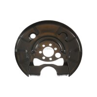 Spray Plate Brake Disc rear axle left steel TRISCAN for...