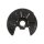 Spray Plate Brake Disc rear axle right steel TRISCAN for VW GOLF