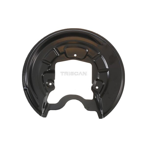 Spray Plate Brake Disc rear axle left aluminum TRISCAN for e.g. VW CADDY