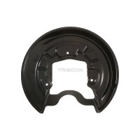 Spray Plate Brake Disc rear axle left aluminum TRISCAN...