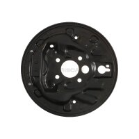 Spray Plate Brake Disc rear axle left steel TRISCAN for...