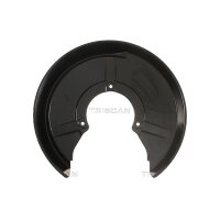 Spray Plate Brake Disc rear axle left steel TRISCAN for...