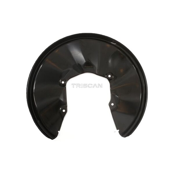 Spray Plate Brake Disc rear axle left steel TRISCAN for e.g. AUDI A4