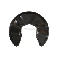 Spray Plate Brake Disc rear axle left steel TRISCAN for...