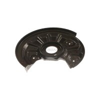 Spray Plate Brake Disc rear axle left steel TRISCAN for...
