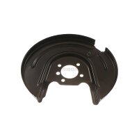 Spray Plate Brake Disc rear axle left steel TRISCAN for...