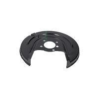 Spray Plate Brake Disc rear axle left steel TRISCAN for...