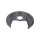 Spray Plate Brake Disc rear axle right steel TRISCAN for SEAT LEON and others