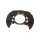 Spray Plate Brake Disc front axle steel TRISCAN for e.g. HONDA CIVIC