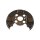 Spray Plate Brake Disc Rear Axle Steel TRISCAN for e.g. HONDA CIVIC
