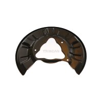 Spray Plate Brake Disc rear axle left steel TRISCAN for...
