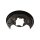 Spray Plate Brake Disc rear axle right steel TRISCAN for HYUNDAI i10