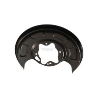 Spray Plate Brake Disc rear axle left steel TRISCAN for...
