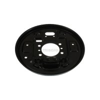 Spray Plate Brake Disc rear axle left steel TRISCAN for...