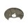 Spray Plate Brake Disc rear axle left steel TRISCAN for e.g. MAZDA 626