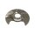 Spray Plate Brake Disc rear axle left steel TRISCAN for e.g. MAZDA 626