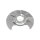 Spray Plate Brake Disc rear axle right steel TRISCAN for e.g. MAZDA 626