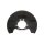 Spray Plate Brake Disc front axle steel TRISCAN for e.g. SAAB 9-3