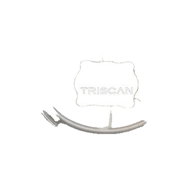 Spray Plate Brake Disc Rear Axle Left Aluminum TRISCAN for TESLA MODEL