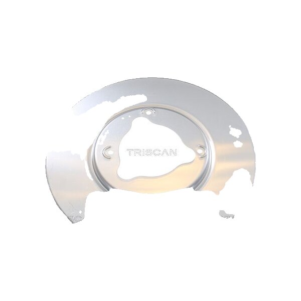 Spray Plate Brake Disc rear right aluminum TRISCAN for e.g. TESLA MODEL