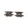 Brake pad set discs 17 mm TRISCAN IAM-Expertise for JAGUAR XJ and others