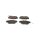 Brake pad set discs 19 mm TRISCAN IAM-Expertise for CITROËN EVASION and others