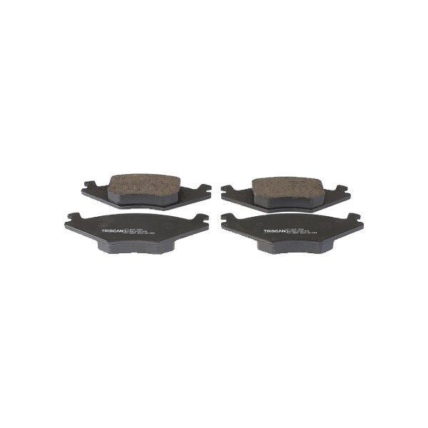 Brake pad set discs 17.3 mm TRISCAN IAM-Expertise for VW PASSAT and others