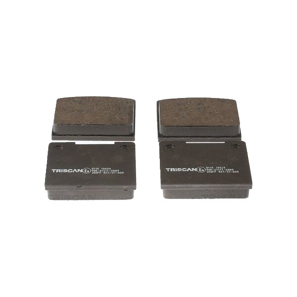 Brake pad set discs 14.4 mm TRISCAN IAM-Expertise for PEUGEOT 205 and others