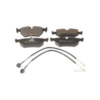 Brake pad set discs 17 mm TRISCAN IAM-Expertise for...