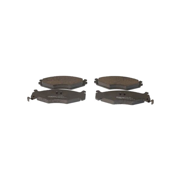 Brake pad set discs 17 mm TRISCAN for CHRYSLER VOYAGER and others