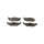 Brake pad set discs 17 mm TRISCAN IAM-Expertise for CHRYSLER NEON and others