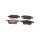 Brake pad set discs 17 mm TRISCAN IAM-Expertise for RENAULT LAGUNA and others