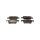 Brake pad set discs 17.2 mm TRISCAN for NISSAN PRIMERA and others
