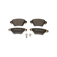 Brake pad set discs 16.9 mm TRISCAN for e.g. NISSAN KUBISTAR