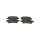 Brake pad set discs 18.8 mm TRISCAN IAM-Expertise for FIAT DUCATO and others