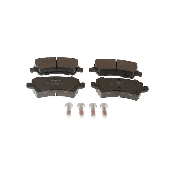Brake pad set discs 16.8 mm TRISCAN IAM-Expertise for VOLVO V70 and others