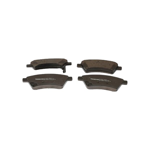 Brake pad set discs 16.2 mm TRISCAN IAM-Expertise for SUZUKI SX4 and others