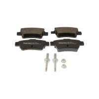 Brake pad set discs 17.3 mm TRISCAN IAM-Expertise for...