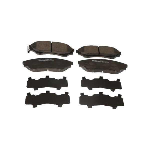 Brake pad set discs 16 mm TRISCAN IAM-Expertise for e.g. MAZDA B-SERIES