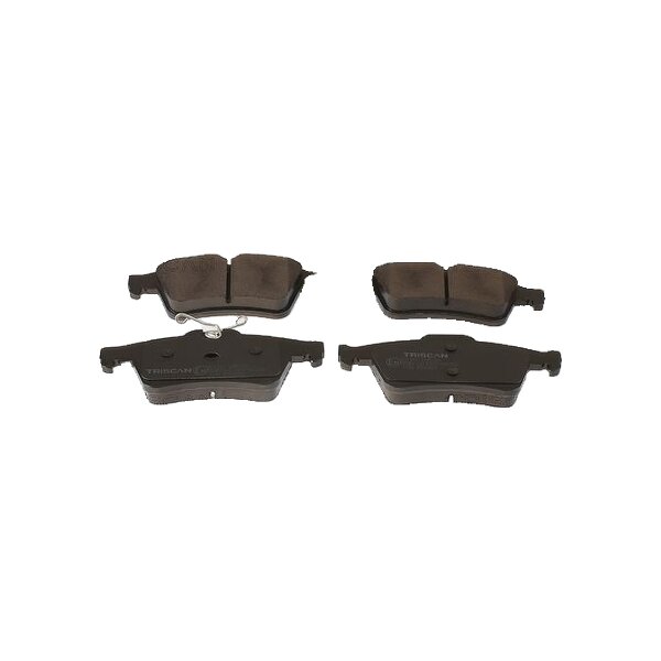 Brake pad set discs 16.6 mm TRISCAN IAM-Expertise for e.g. SAAB 9-3