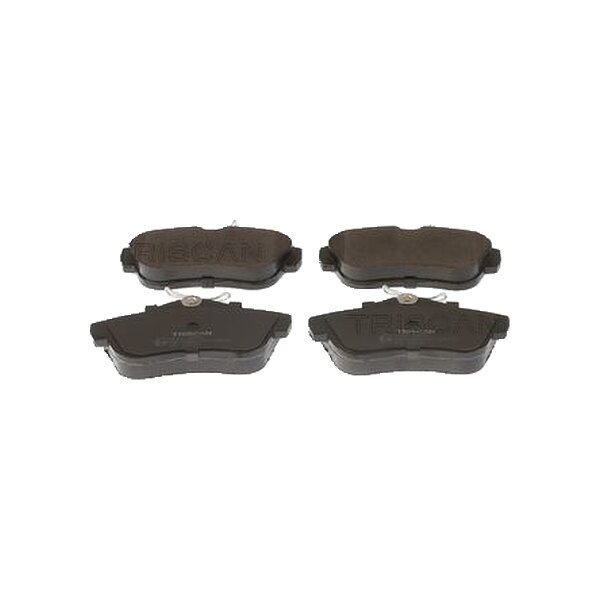 Brake pad set discs 16.6 mm TRISCAN IAM-Expertise for CITROËN JUMPY and others